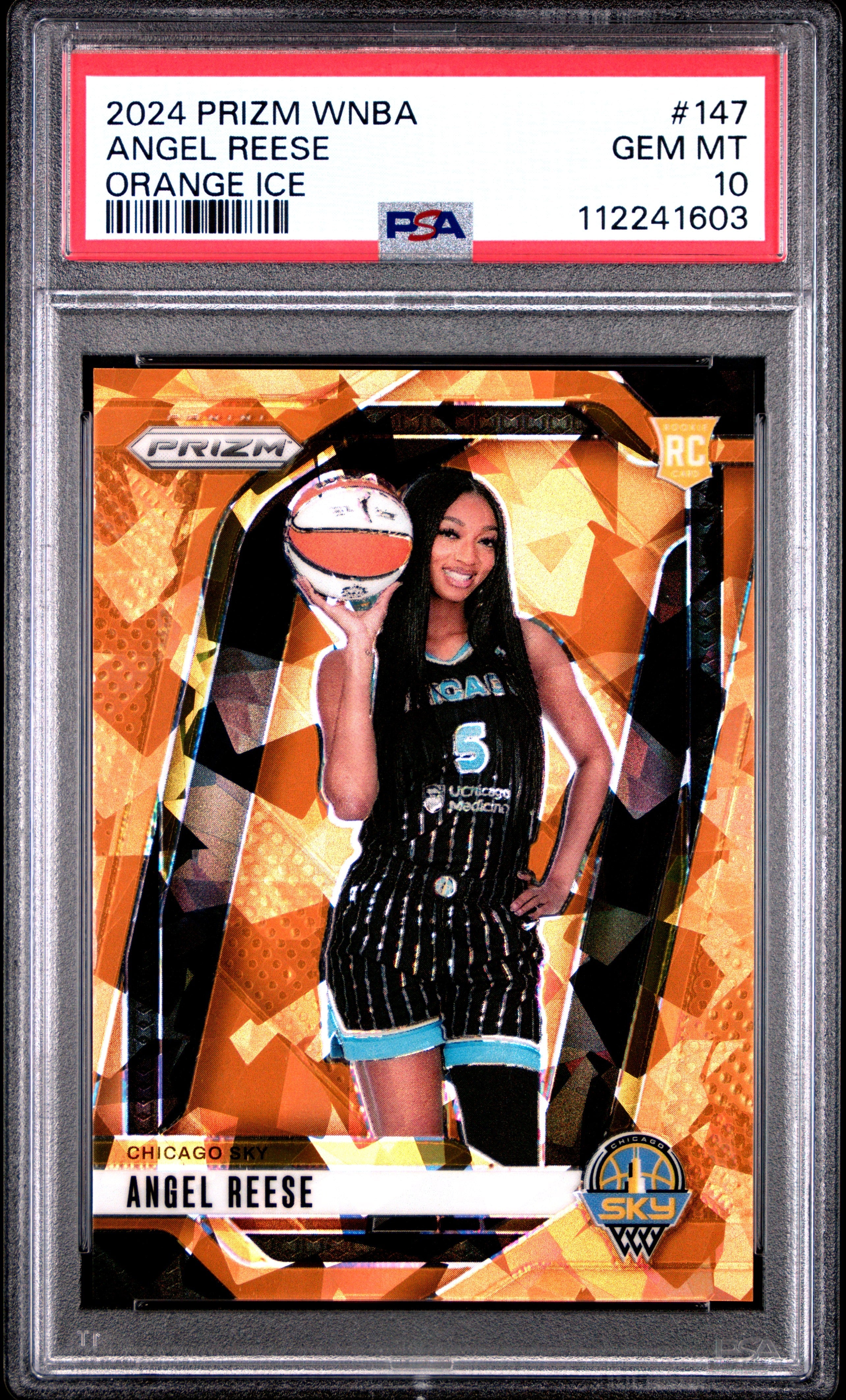 2024-panini-prizm-wnba-orange-ice-angel-reese-10-psa-147