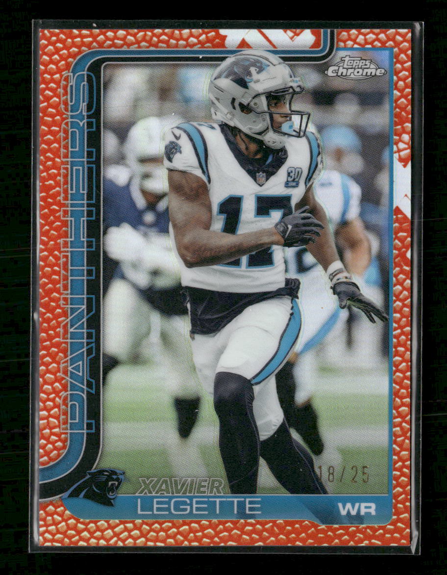 2025-topps-chrome-football-leather-orange-xavier-legette-25-38