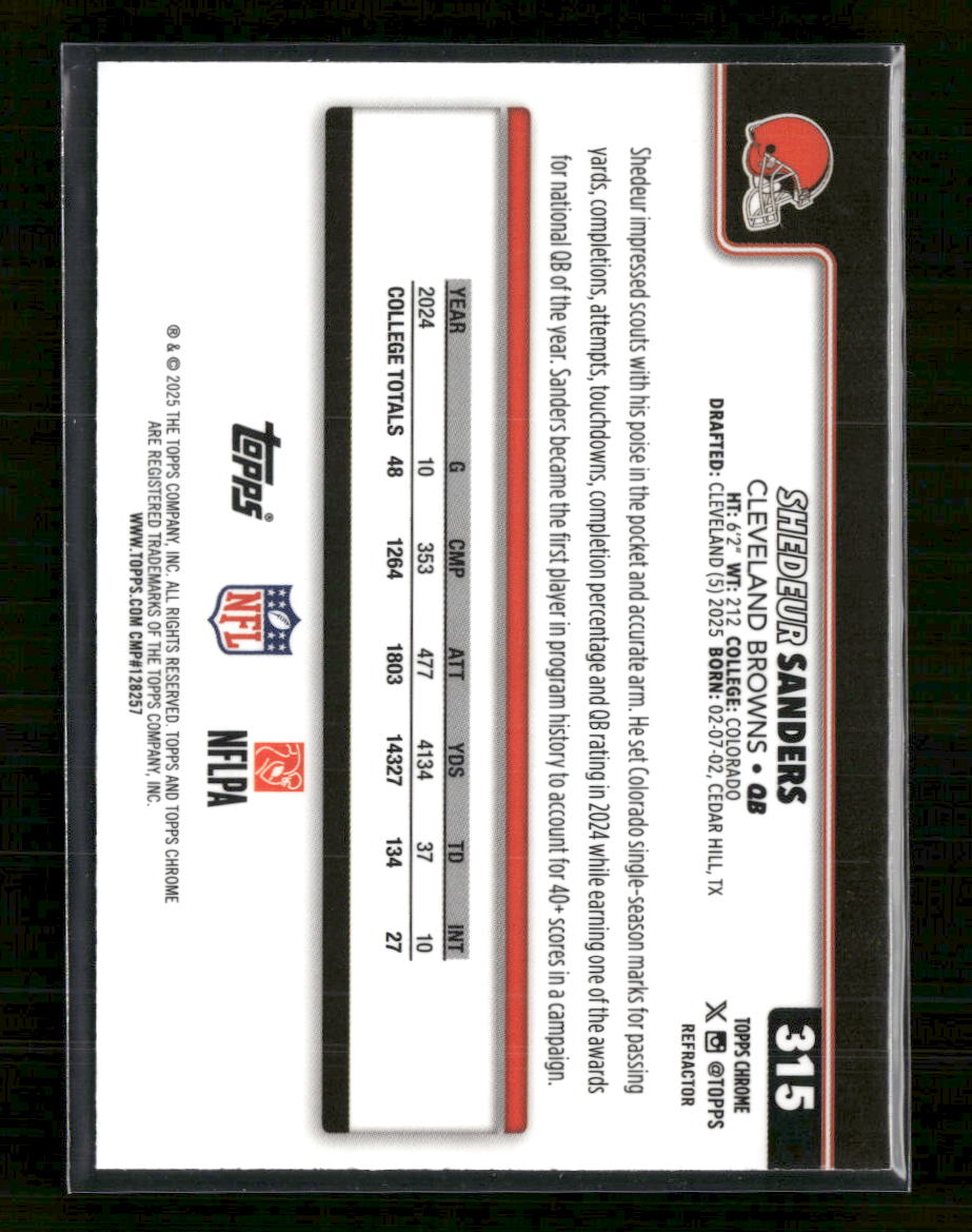 2025-topps-chrome-refractor-shedeur-sanders-rookie-315