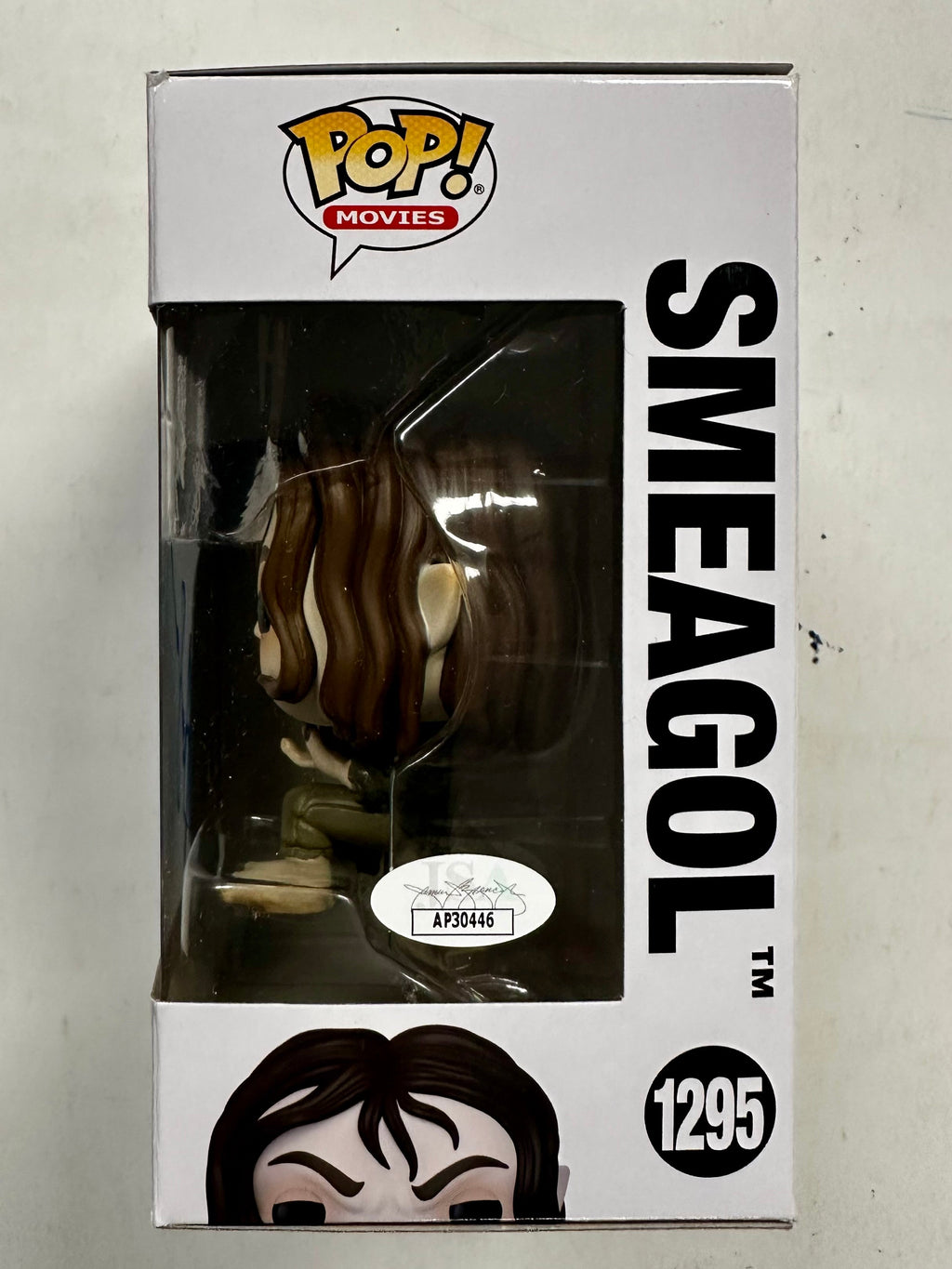 andy-serkis-signed-smeagol-lord-of-the-rings-2022-funko-pop-1295-with-jsa-coa