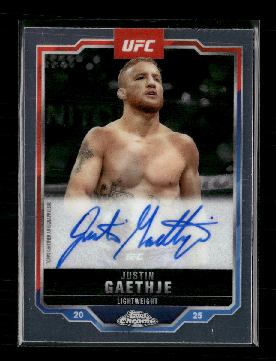 2025-topps-chrome-ufc-chrome-veteran-auto-justin-gaethje-cva-jg