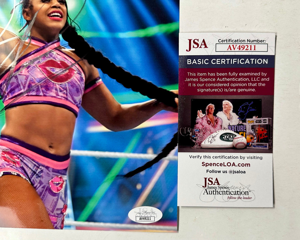 bianca-belair-signed-8x10-photo-wwe-wrestling-women-s-champion-with-jsa-coa