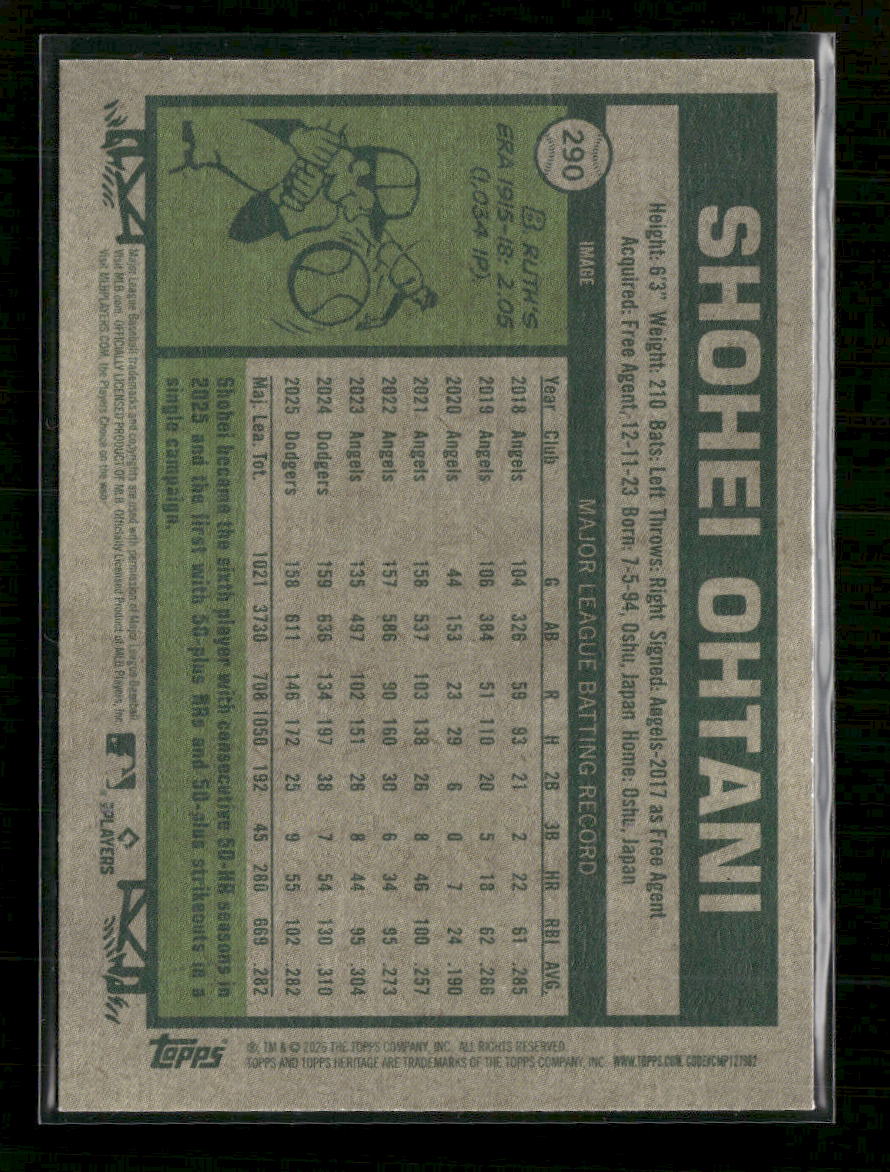 2026-topps-heritage-shohei-ohtani-290c