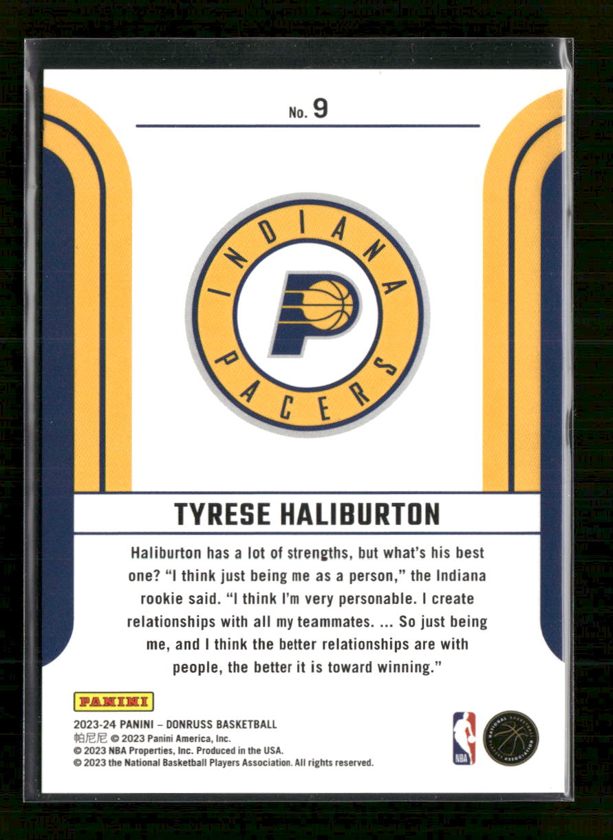 2023-24-donruss-f-f-red-and-green-laser-holo-tyrese-haliburton-75-9