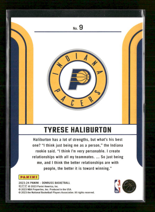 2023-24-donruss-f-f-red-and-green-laser-holo-tyrese-haliburton-75-9