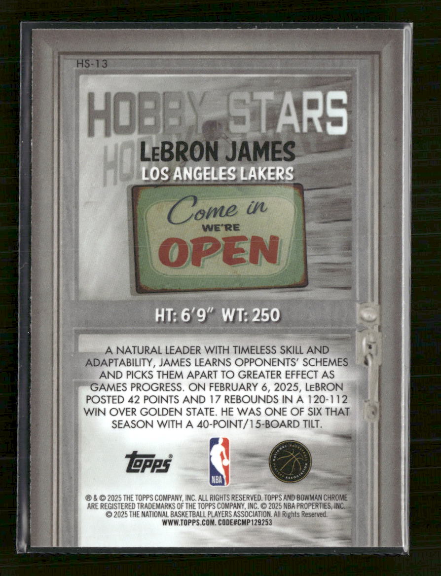2025-26-bowman-hobby-stars-lebron-james-hs-13