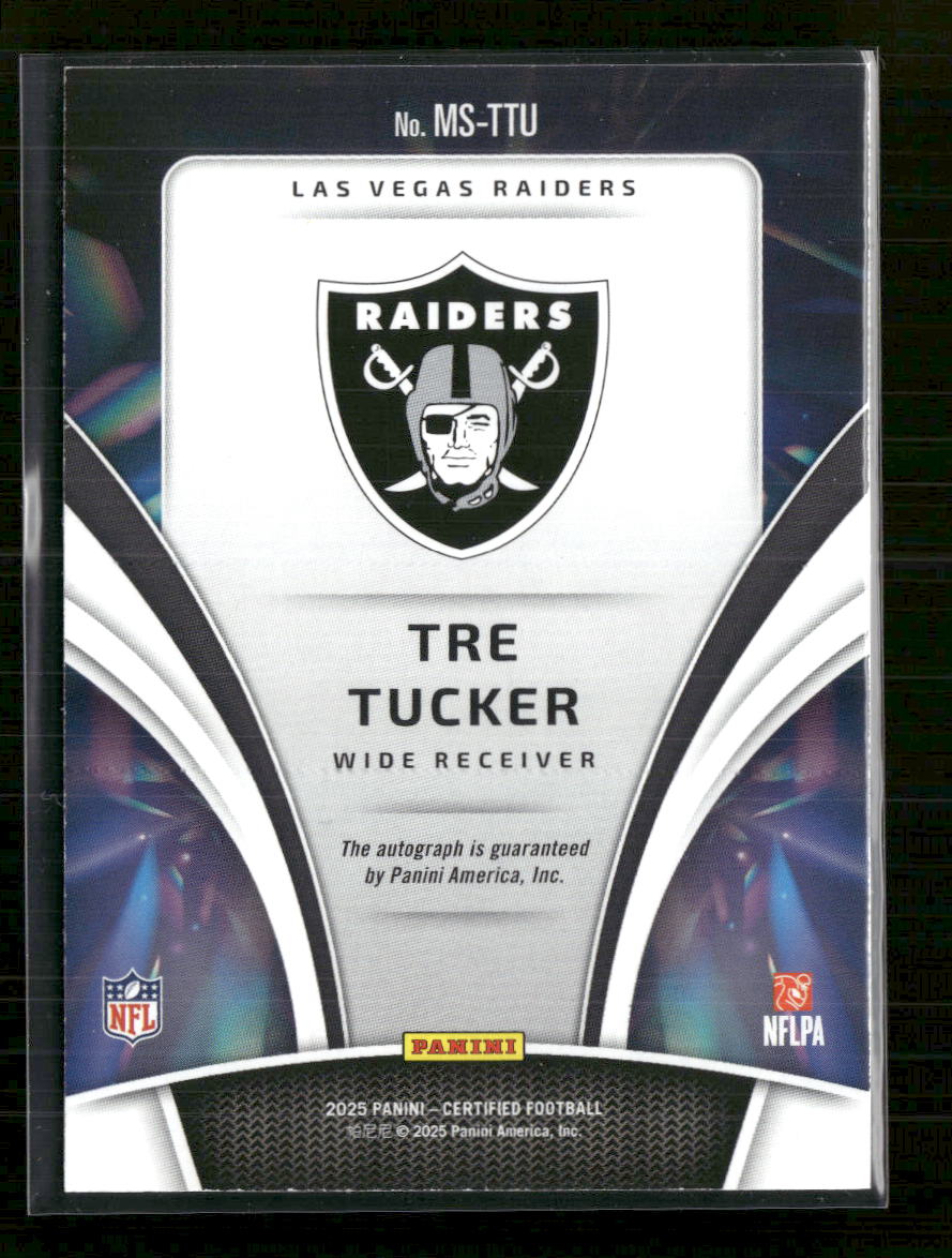 2025-panini-certified-mirror-signatures-gold-tre-tucker-10-auto-ms-ttu
