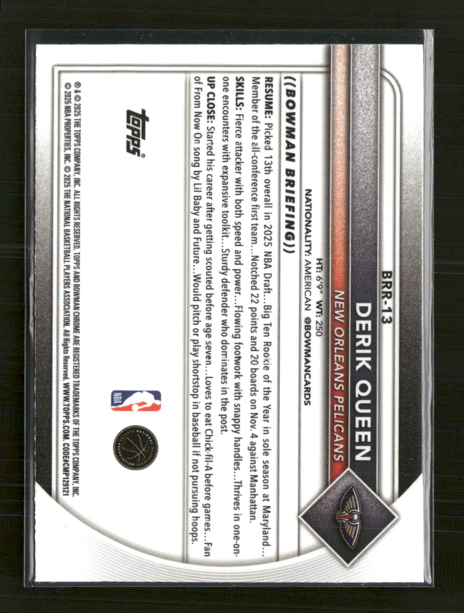 2025-26-bowman-red-rookie-variations-derik-queen-brr-13
