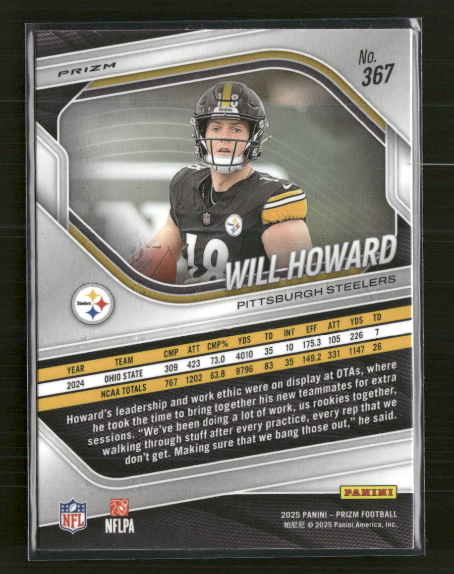 2025-panini-prizm-will-howard-rookie-367