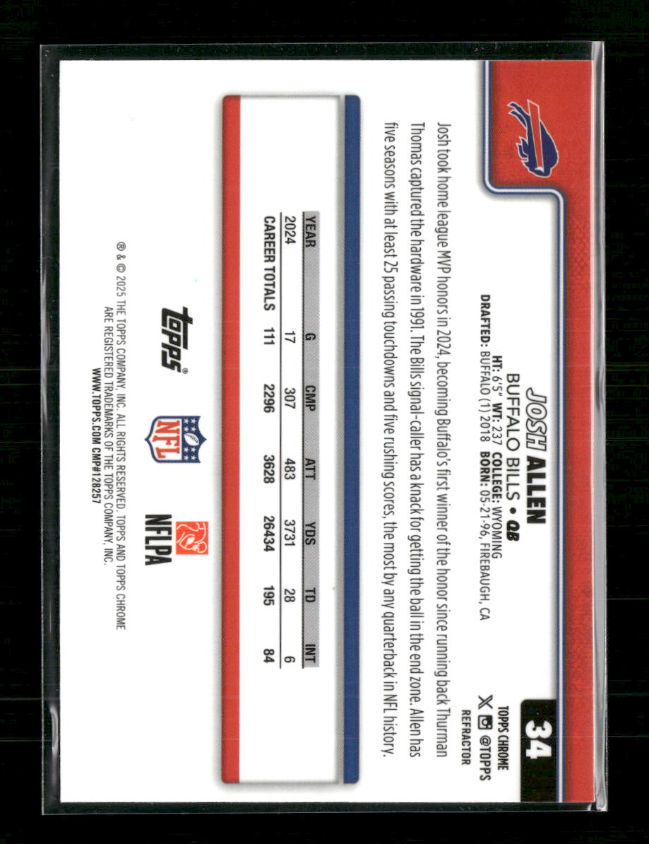 2025-topps-chrome-refractor-josh-allen-34