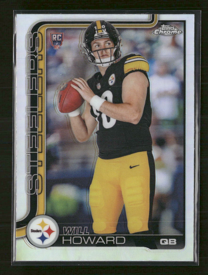 2025-topps-chrome-refractor-will-howard-rookie-321