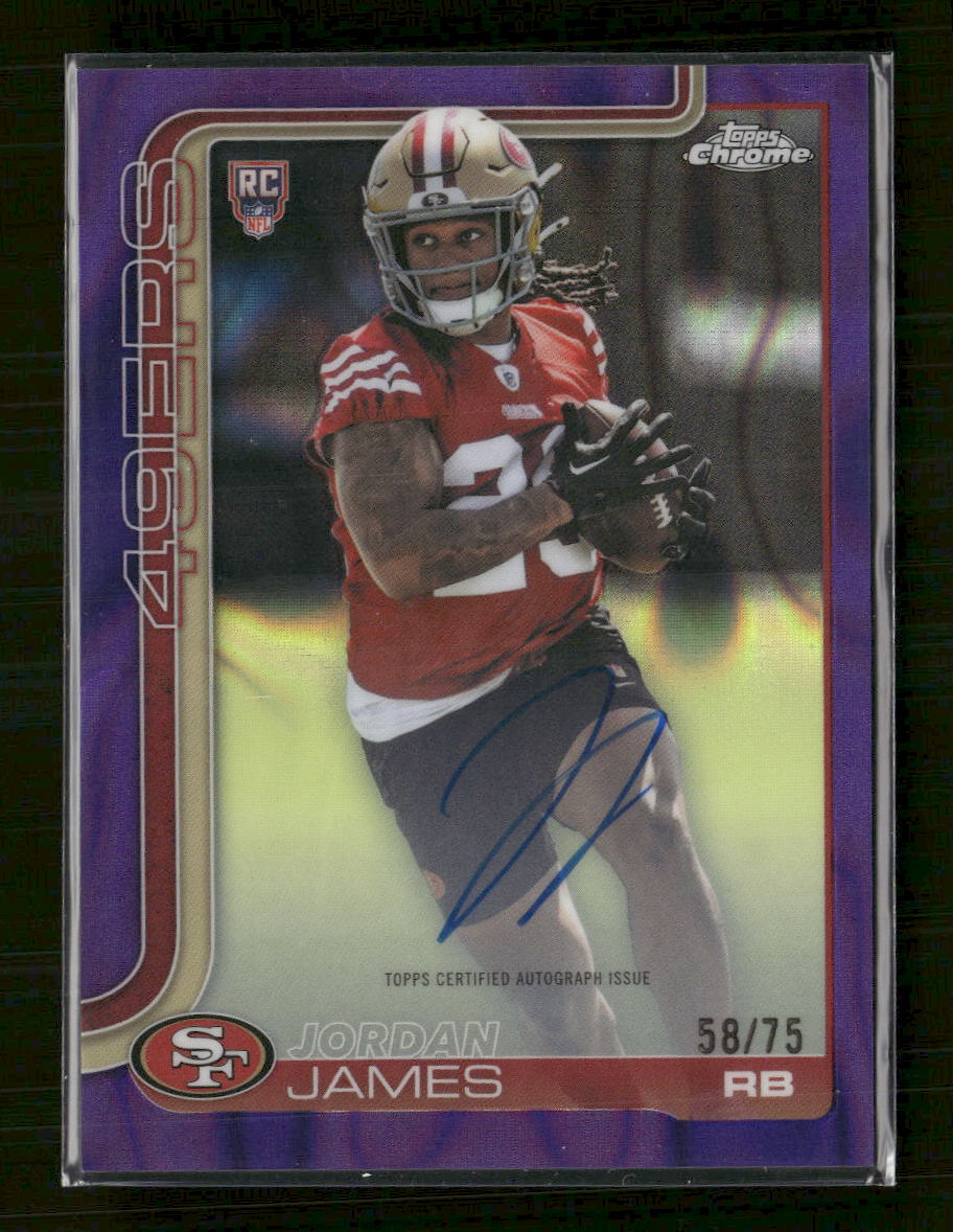 2025-topps-chrome-rookie-auto-purple-lava-refractor-jordan-james-75-ra-jj