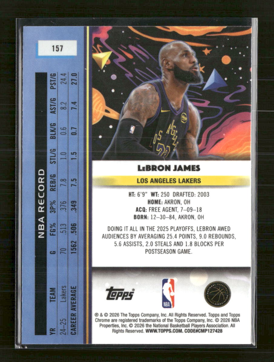 2025-26-topps-chrome-cosmic-lebron-james-157