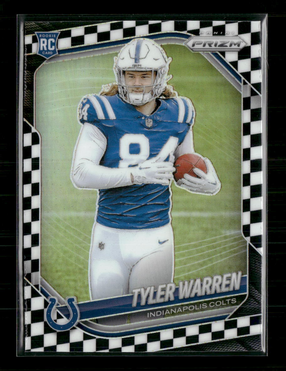 2025-panini-prizm-black-and-white-checker-tyler-warren-339