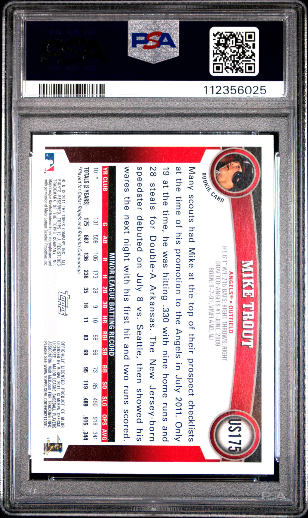 2011-topps-update-mike-trout-rookie-psa-10-us175