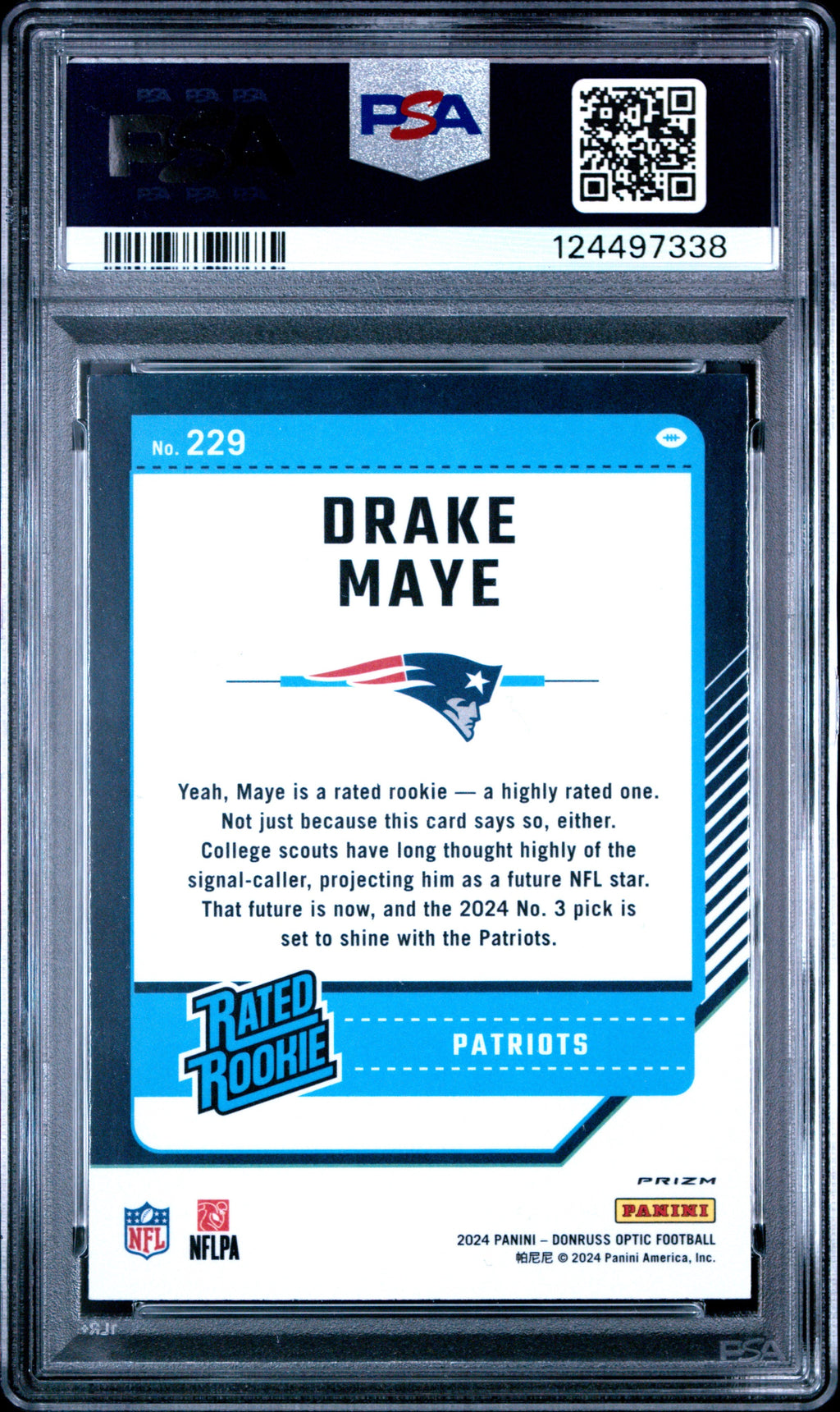 2024-panini-donruss-optic-holo-drake-maye-9-psa-229