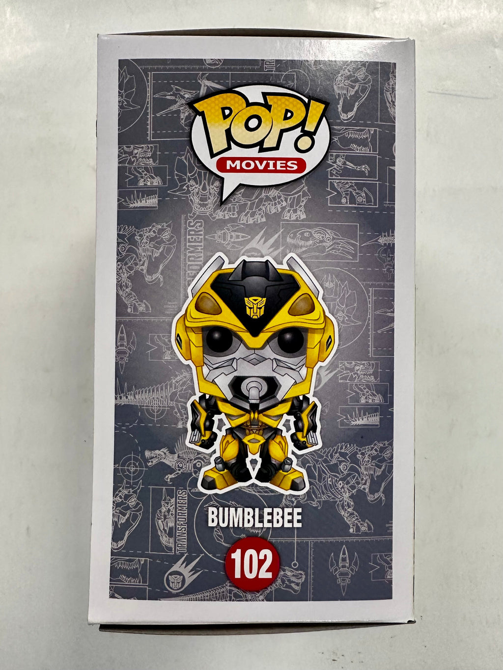 Funko Pop! Movies Autobot Bumblebee #102 Transformers Age Of Extinction 2014 Vaulted