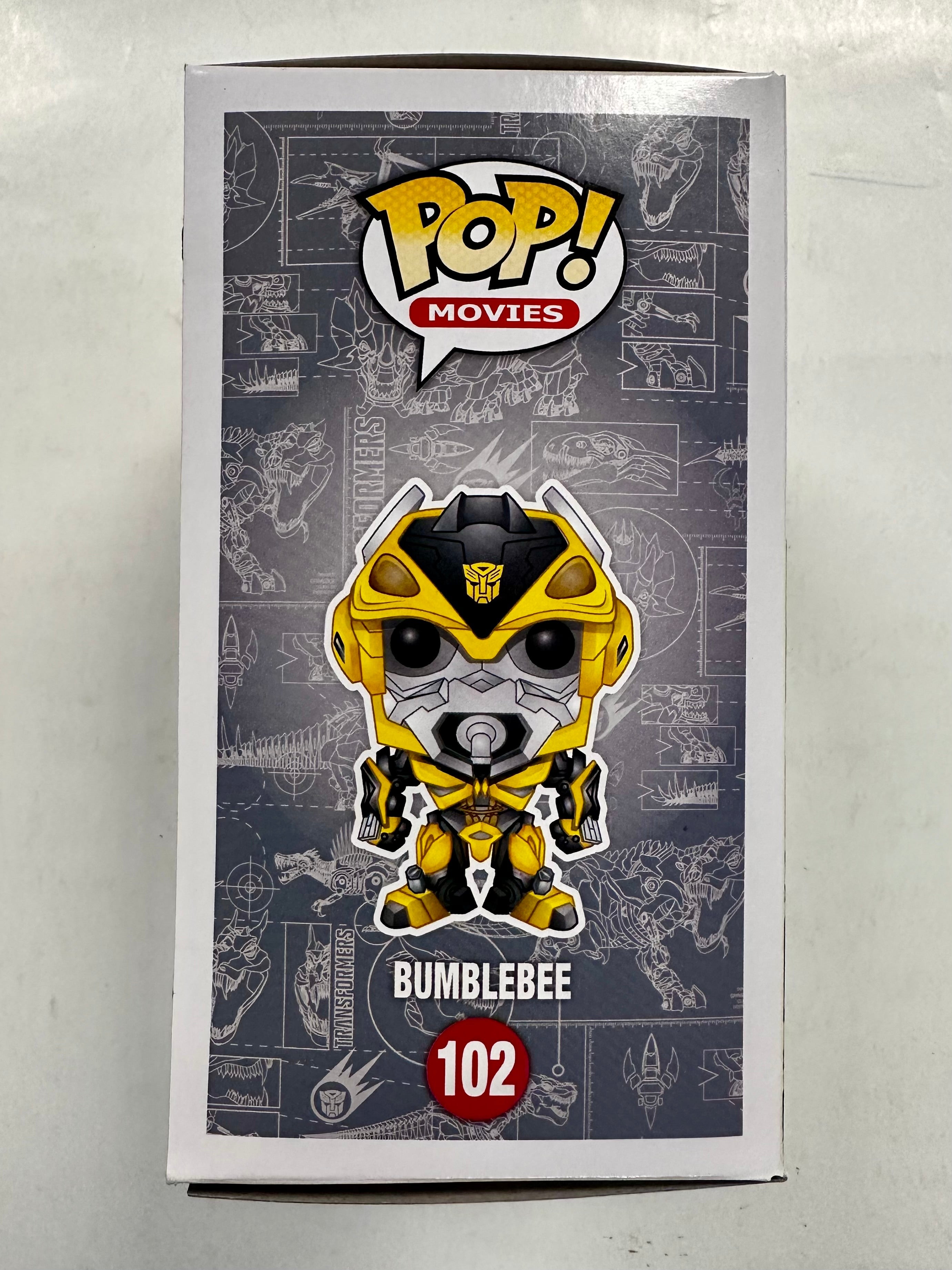 Funko Pop! Movies Autobot Bumblebee #102 Transformers Age Of Extinction 2014 Vaulted