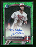 2025-bowman-chrome-prospect-auto-green-mojo-walker-jenkins-99-bma-wj