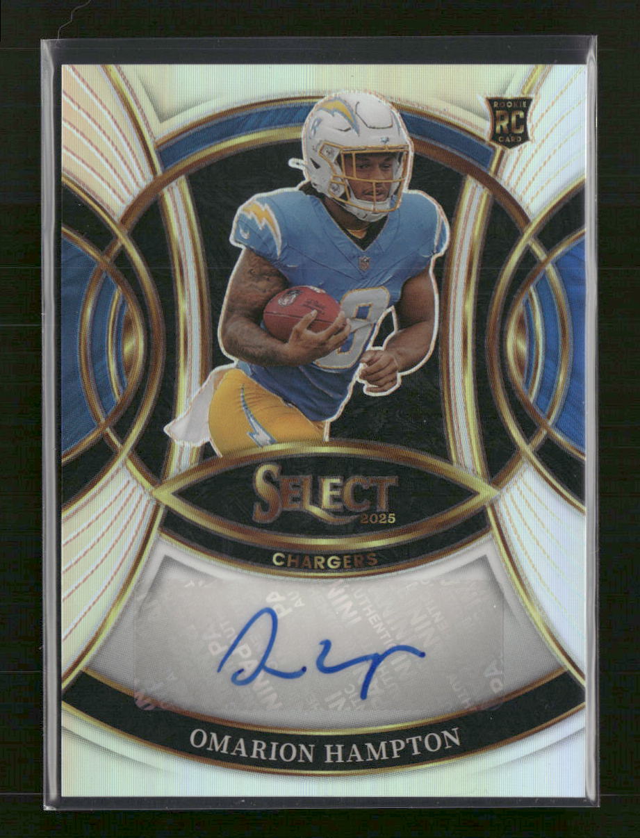 2025-panini-select-rookie-signatures-prizm-omarion-hampton-auto-rsi-ohn