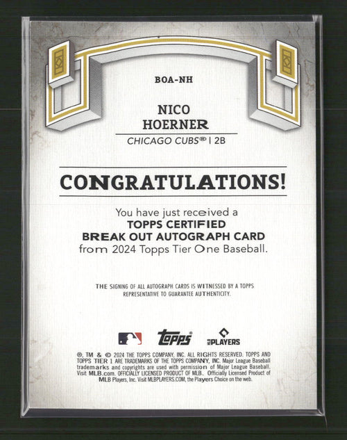 2024-topps-tier-one-break-out-auto-gold-foil-nico-hoerner-boa-nh