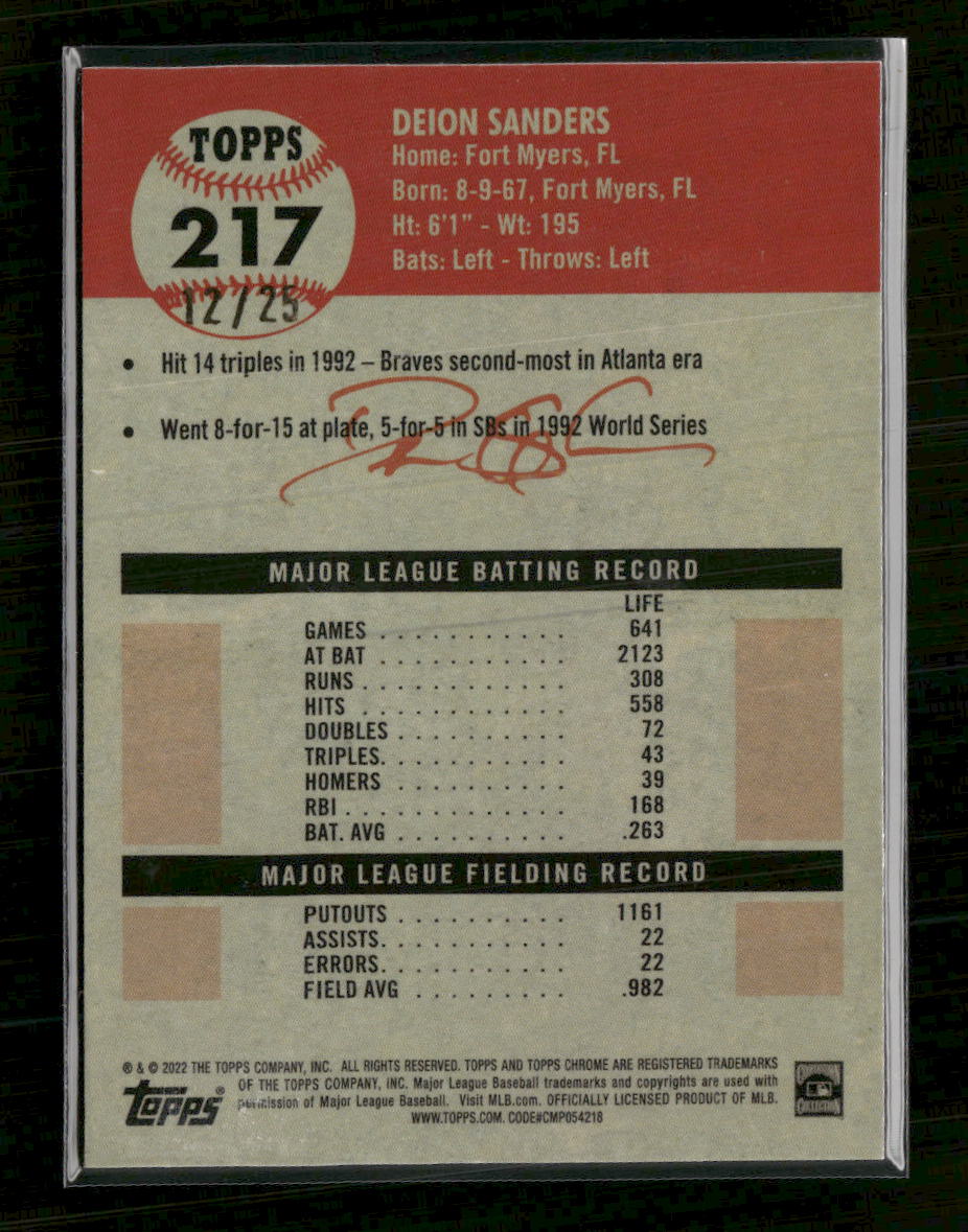 2022-topps-chrome-platinum-toile-white-orange-refractor-deion-sanders-25-217