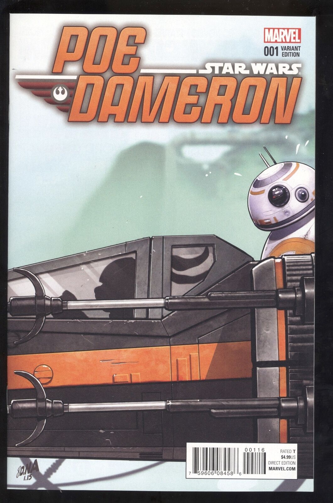 STAR WARS POE DAMERON #1 BB-8 CELEBRATION VARIANT RETAILER INCENTIVE