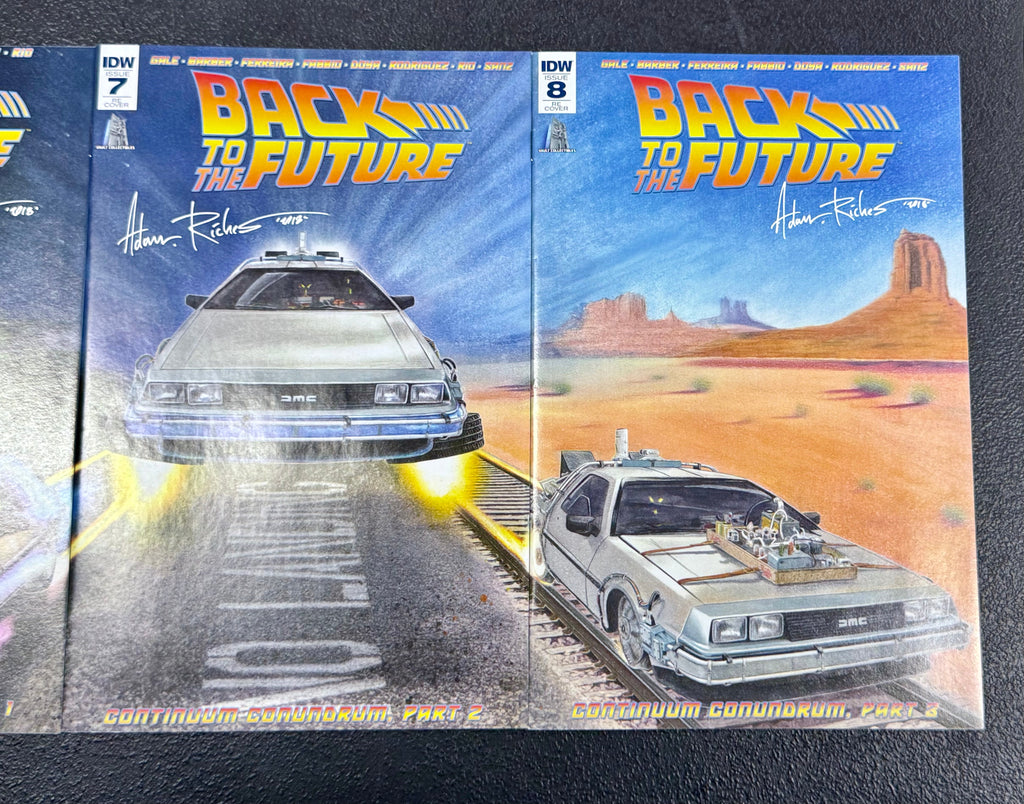 back-to-the-future-6-7-8-signed-adam-riches-vault-collectibles-connecting-exclusive