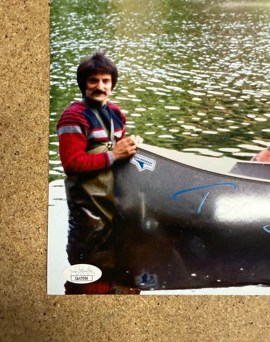 actor-make-up-artist-tom-savini-signed-friday-the-13th-8x10-photo-with-jsa-coa
