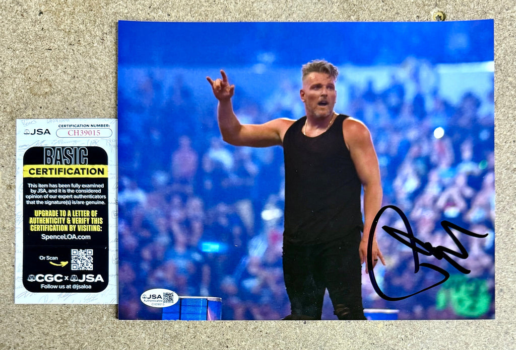 commentator-pat-mcafee-show-signed-wwe-8x10-photo-with-jsa-coa-1