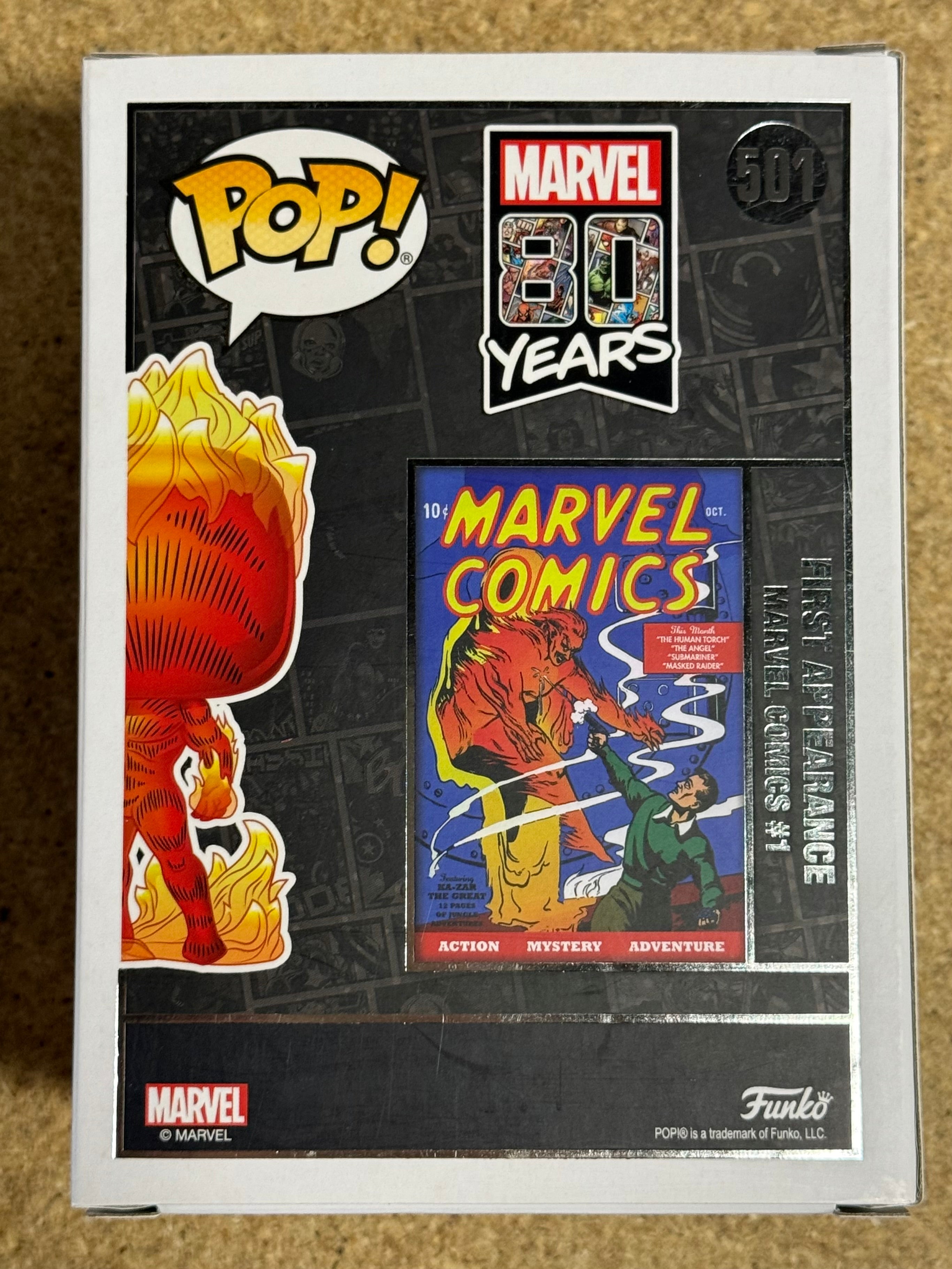 brian-austin-green-signed-fantastic-four-original-human-torch-501-funko-pop-with-psa-coa