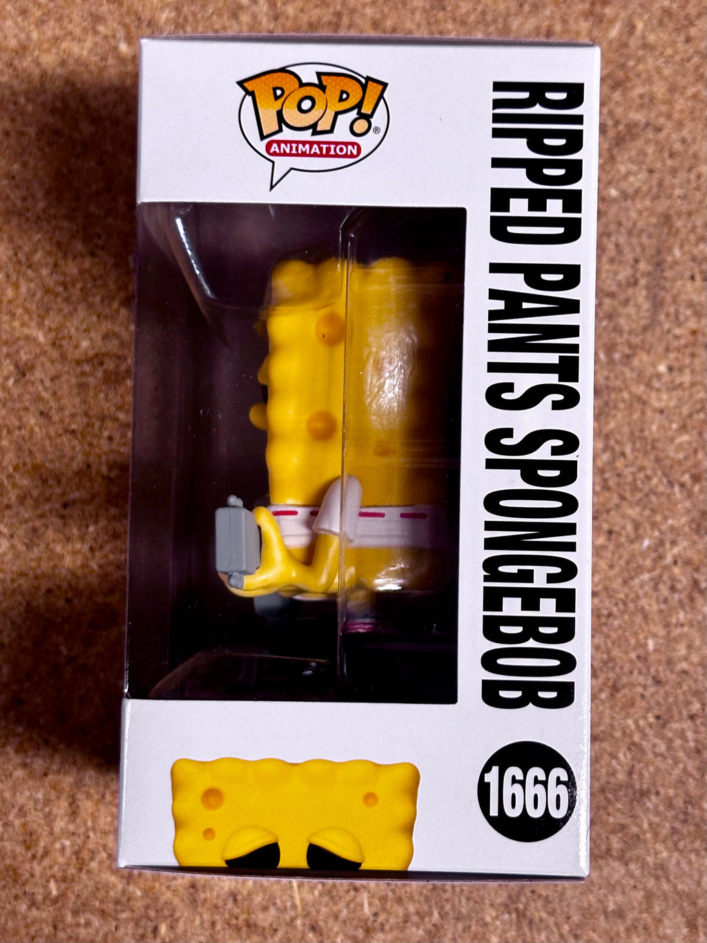 Funko Pop! Animation Ripped Pants Spongebob #1666 SquarePants 25 Years 2024