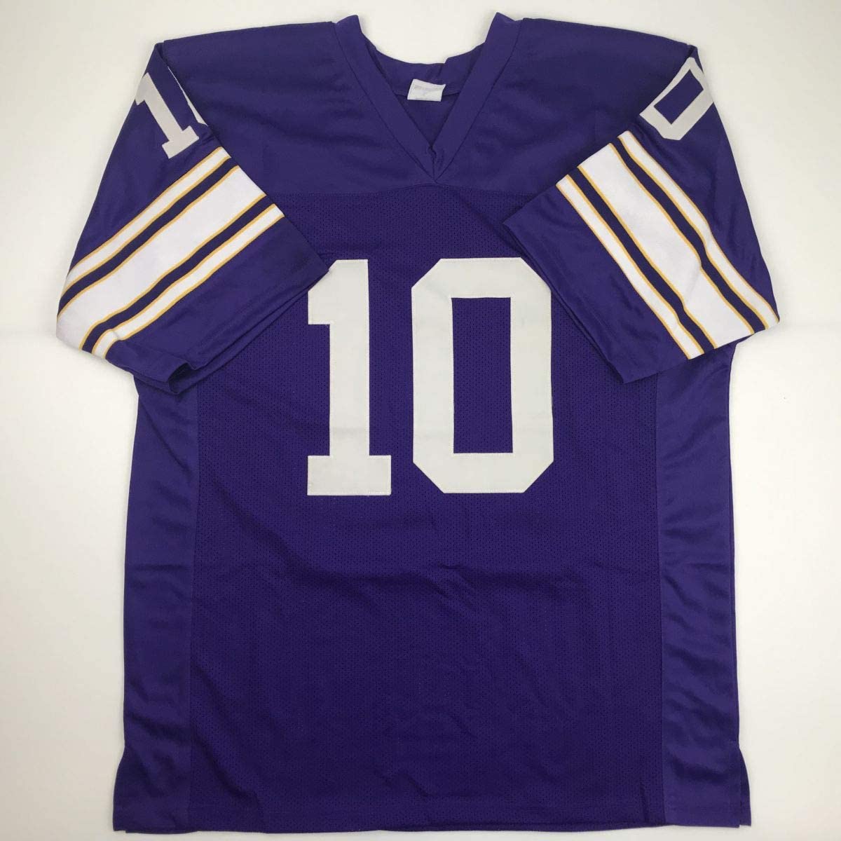 autographed-signed-fran-tarkenton-hof-86-minnesota-purple-football-jersey-jsa-coa