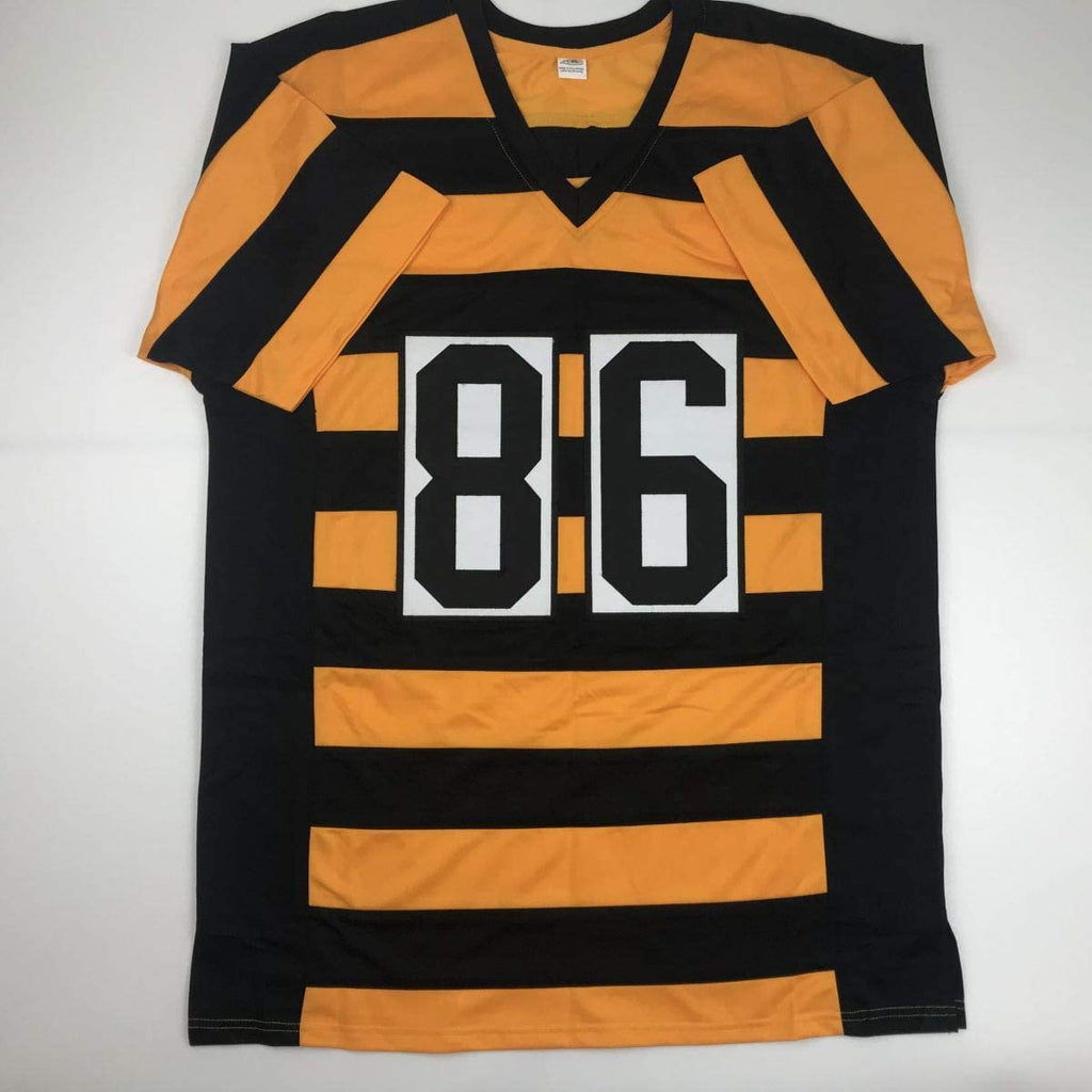autographed-signed-hines-ward-pittsburgh-bumble-bee-football-jersey-jsa-coa