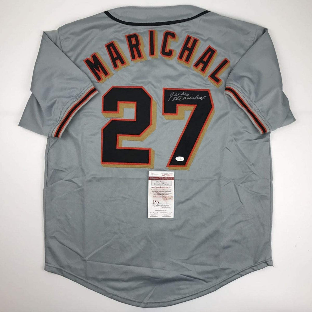 autographed-signed-juan-marichal-san-francisco-grey-baseball-jersey-jsa-coa