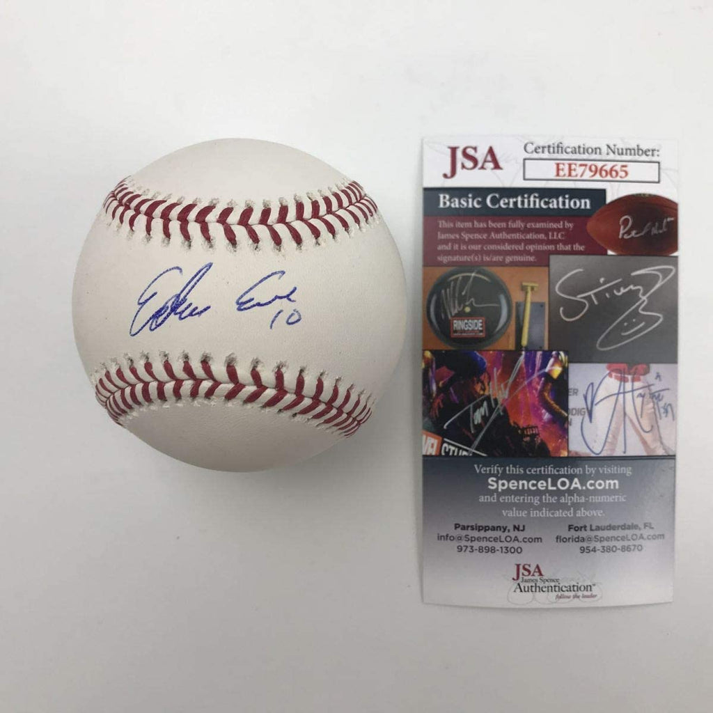 autographed-signed-edwin-encarnacion-yankees-rawlings-official-major-league-baseball-roml-jsa-coa
