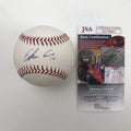 autographed-signed-edwin-encarnacion-yankees-rawlings-official-major-league-baseball-roml-jsa-coa