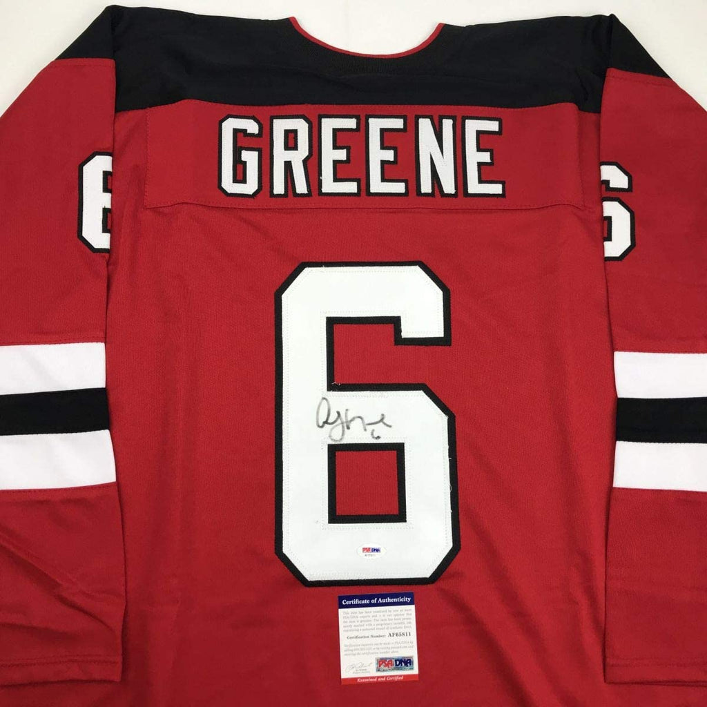 autographed-signed-andy-greene-new-jersey-red-hockey-jersey-psa-dna-coa