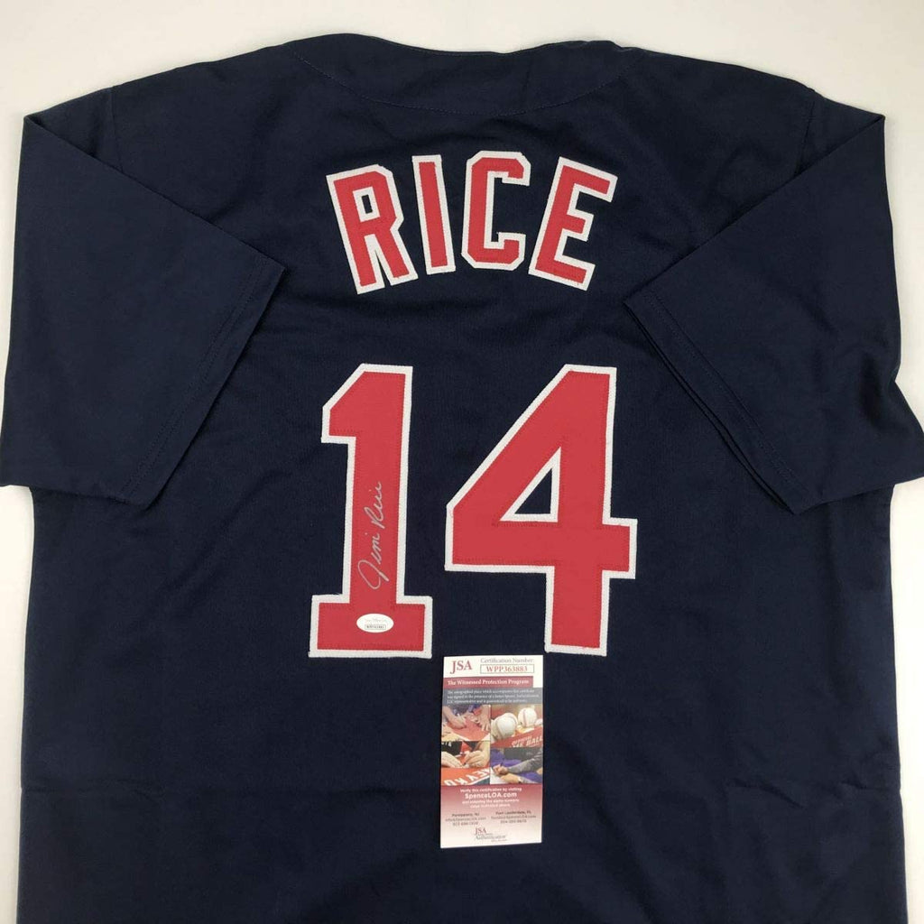 autographed-signed-jim-rice-boston-blue-baseball-jersey-jsa-coa
