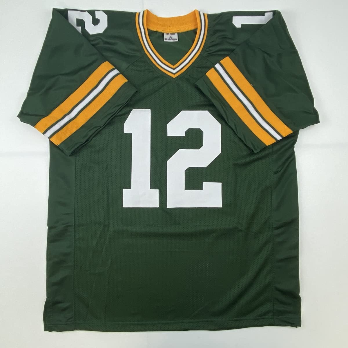 autographed-signed-lynn-dickey-green-bay-green-football-jersey-jsa-coa