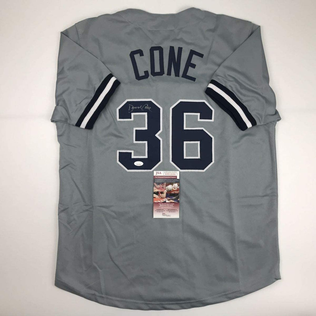 autographed-signed-david-cone-new-york-grey-baseball-jersey-jsa-coa