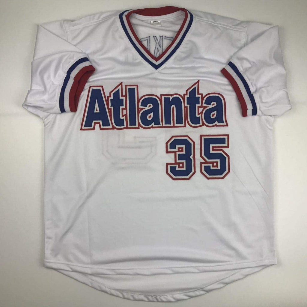 autographed-signed-phil-niekro-atlanta-white-baseball-jersey-jsa-coa-holo-only