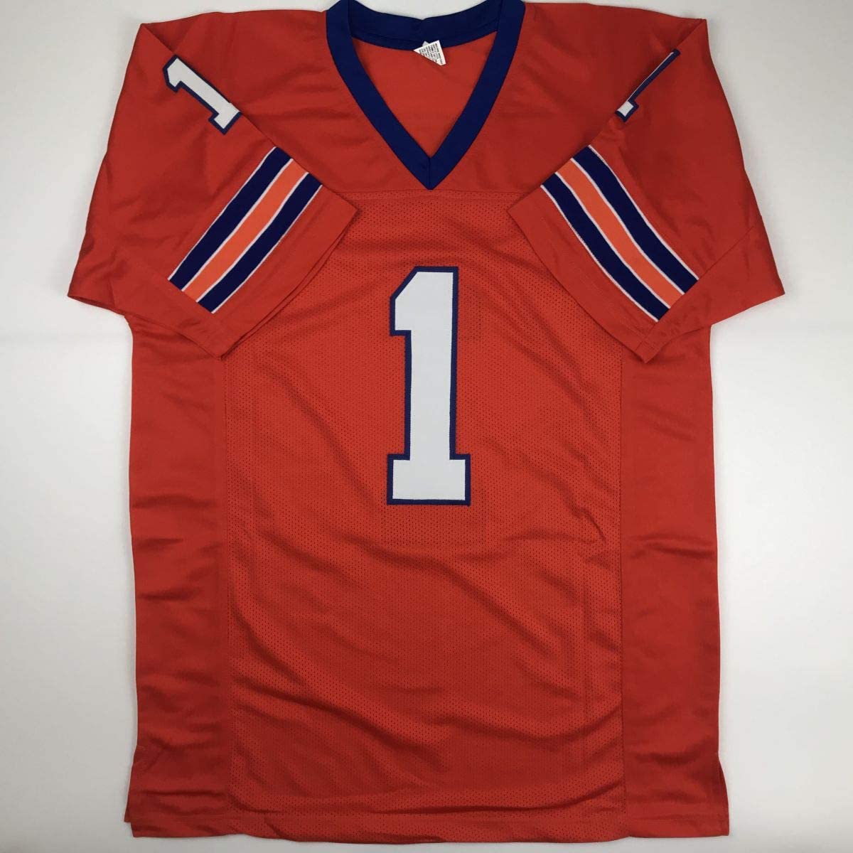 autographed-signed-henry-winkler-coach-klein-the-waterboy-sclsu-mud-dogs-orange-football-jersey-jsa-coa