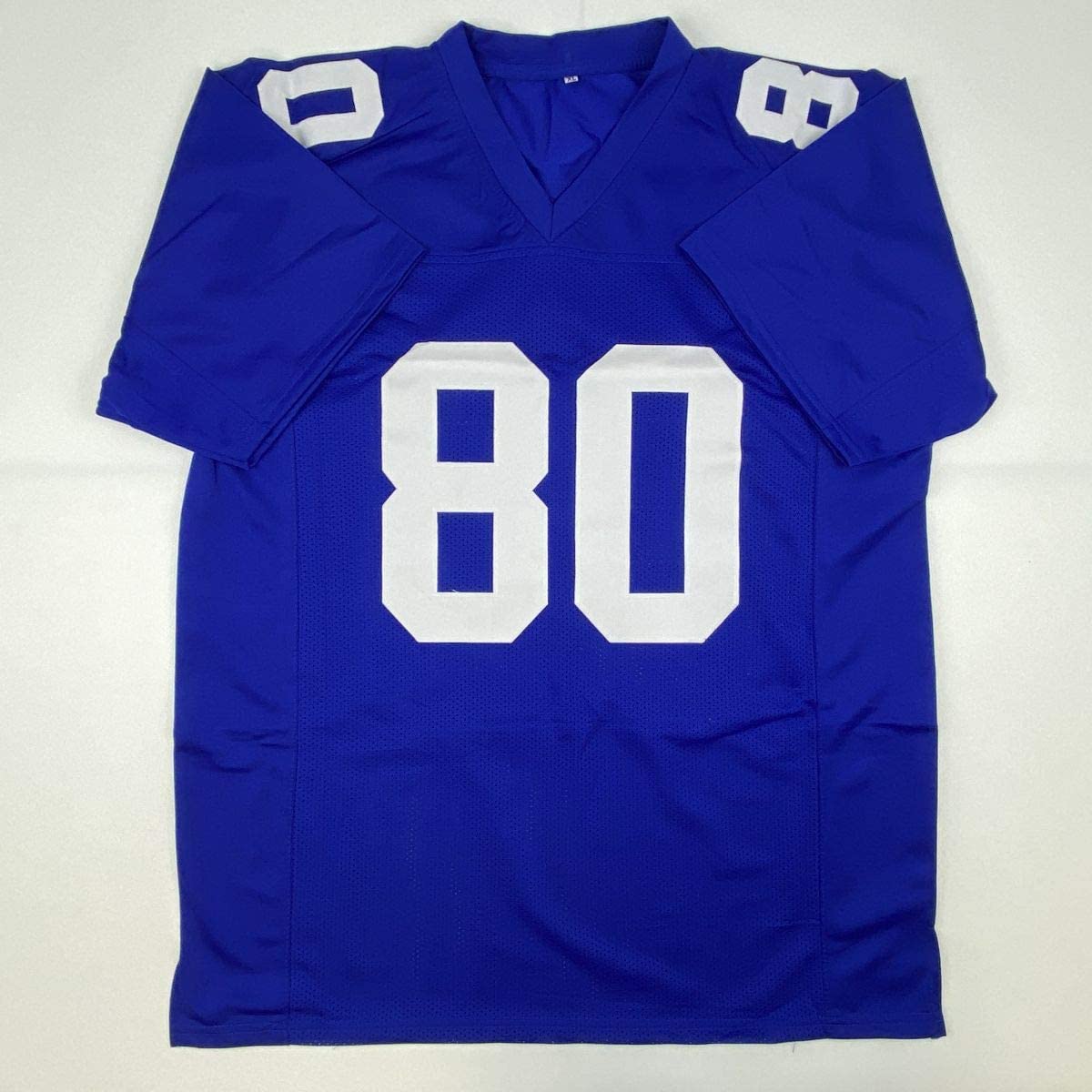 autographed-signed-jeremy-shockey-new-york-blue-football-jersey-jsa-coa