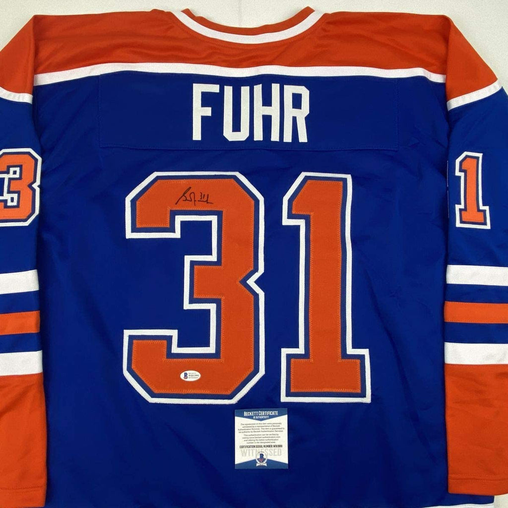 autographed-signed-grant-fuhr-edmonton-blue-hockey-jersey-beckett-bas-coa