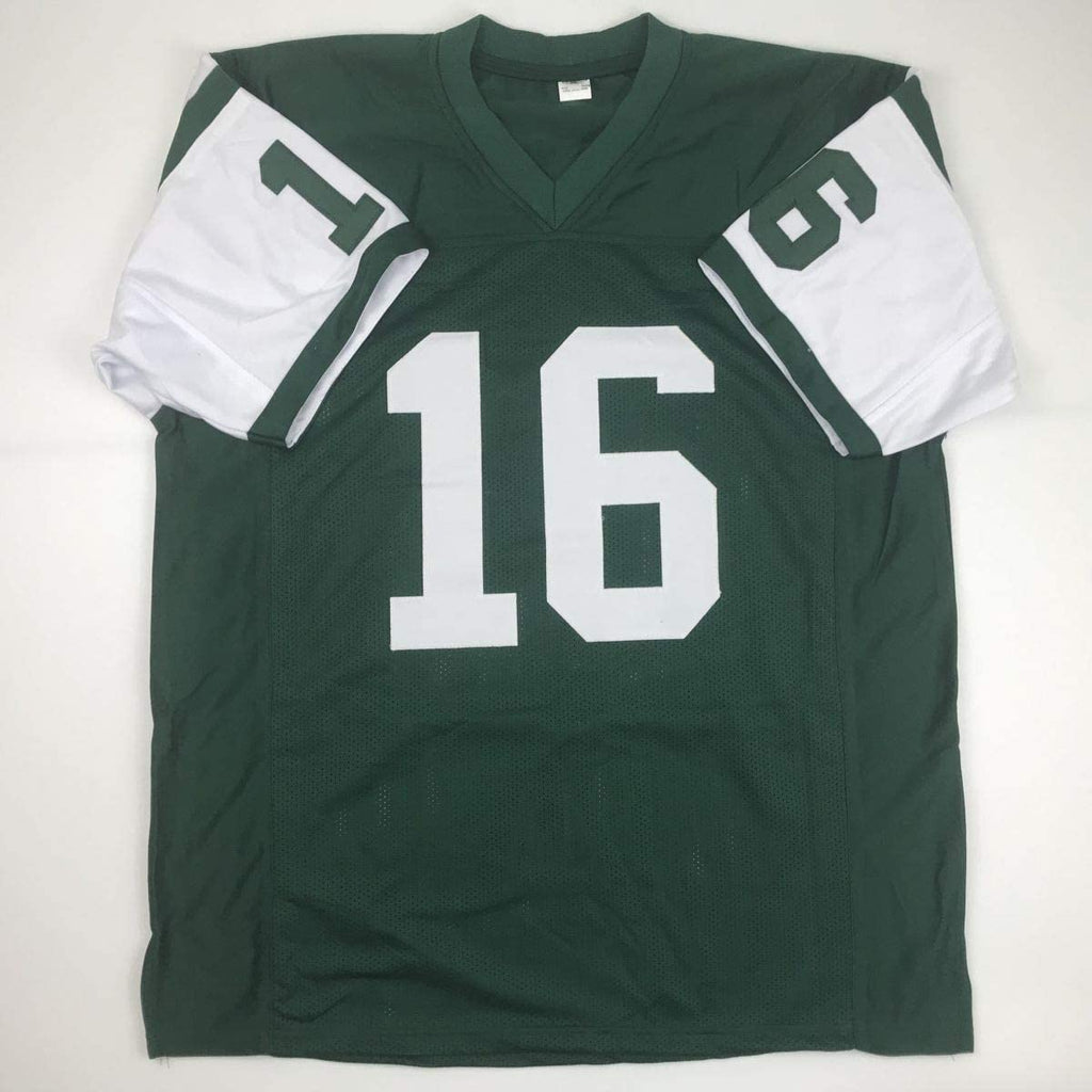 autographed-signed-vinny-testaverde-new-york-green-football-jersey-jsa-coa