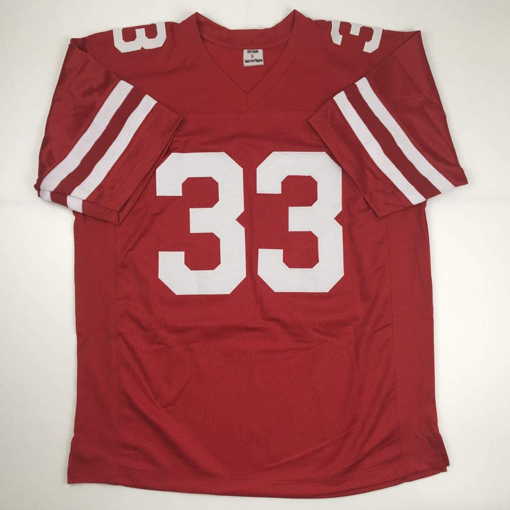 autographed-signed-ron-dayne-wisconsin-red-college-football-jersey-tristar-coa