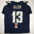 autographed-signed-keenan-allen-los-angeles-la-dark-blue-football-jersey-jsa-coa