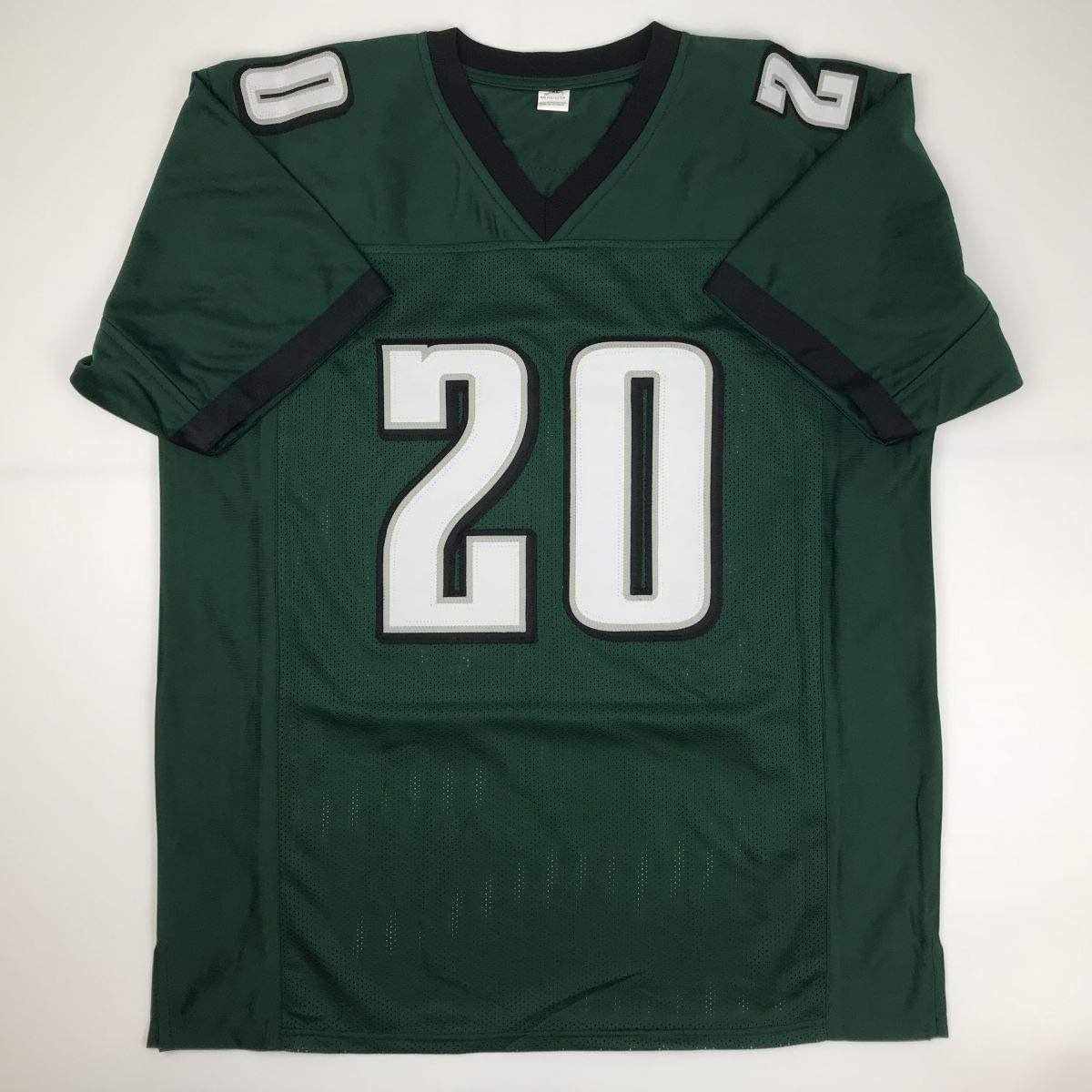 autographed-signed-brian-dawkins-philadelphia-green-football-jersey-jsa-coa