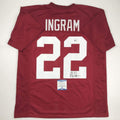 autographed-signed-mark-ingram-alabama-red-college-football-jersey-beckett-bas-coa